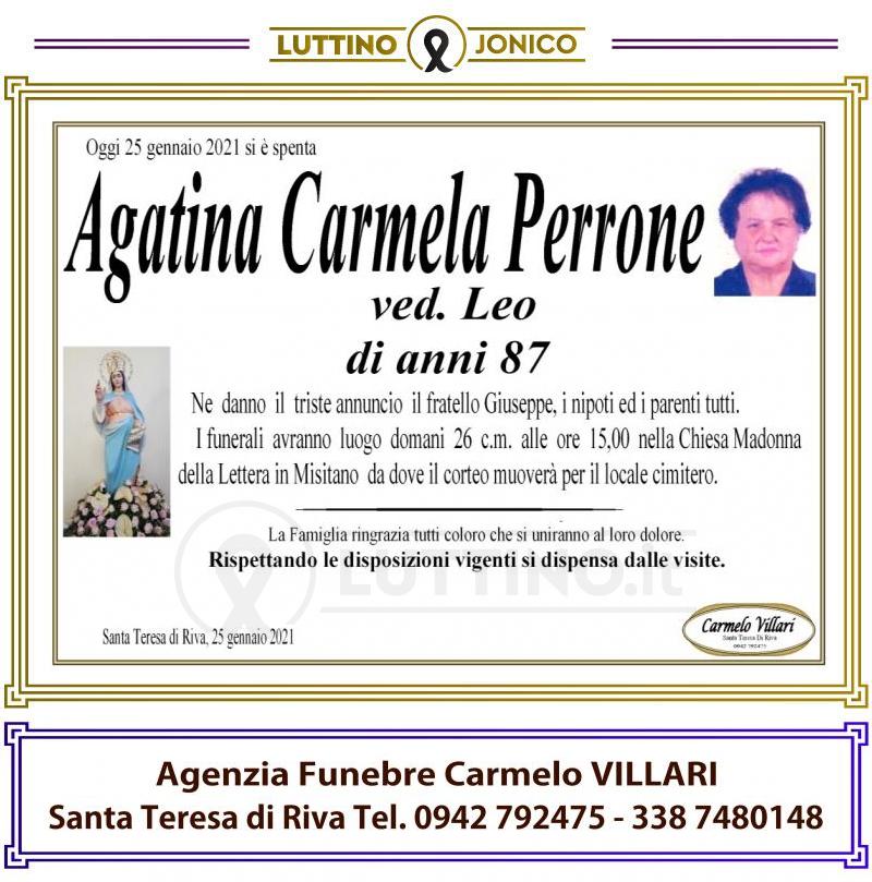 Agatina Carmela  Perrone 